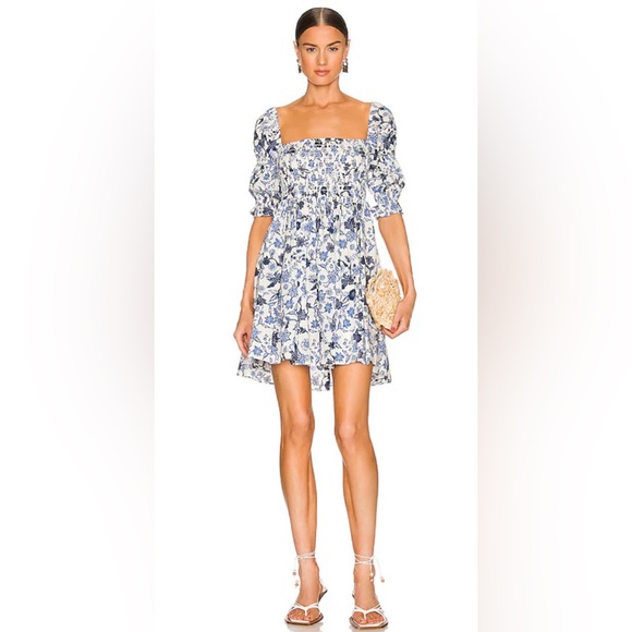 Misa Los Angeles Small Floral Zadie Dress.💙⚡️ - Picture 1 of 4